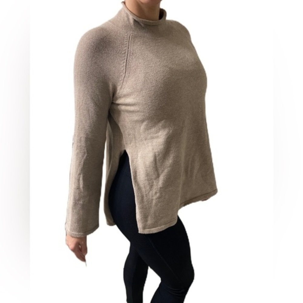 NWT Lulus Mock Neck Sweater with side slits
